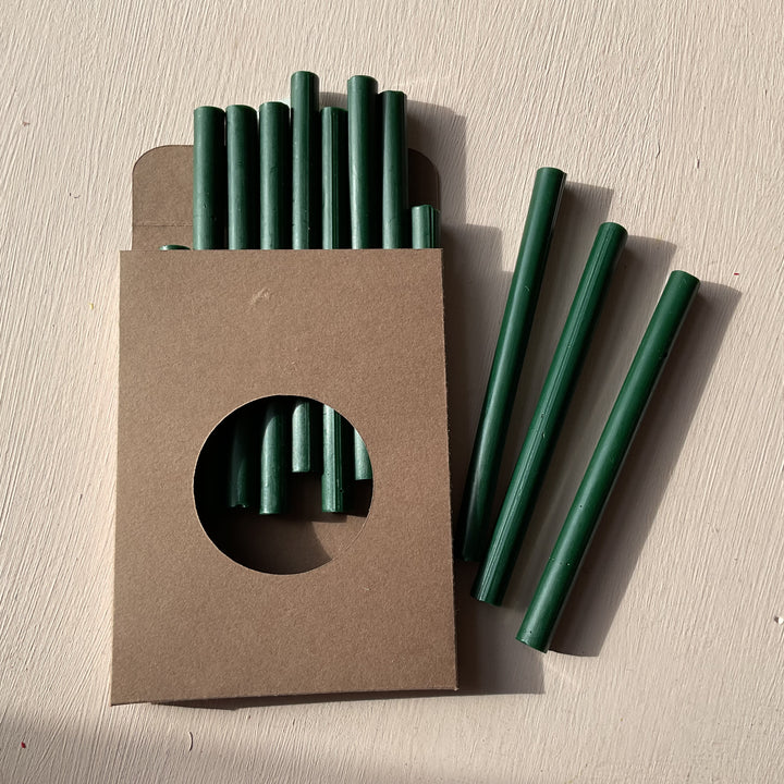 Pack of 10 : 7mm British Racing Green