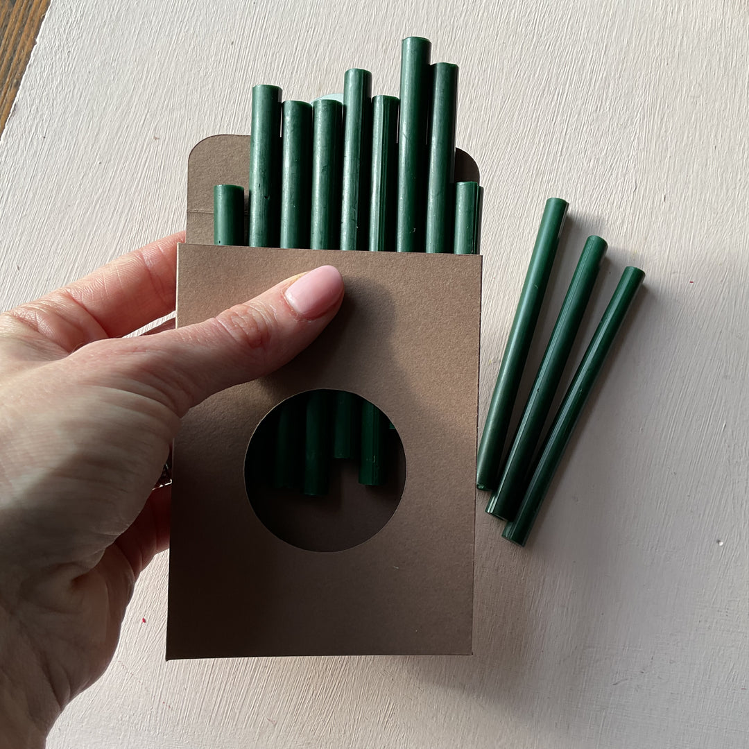 Pack of 10 : 7mm British Racing Green