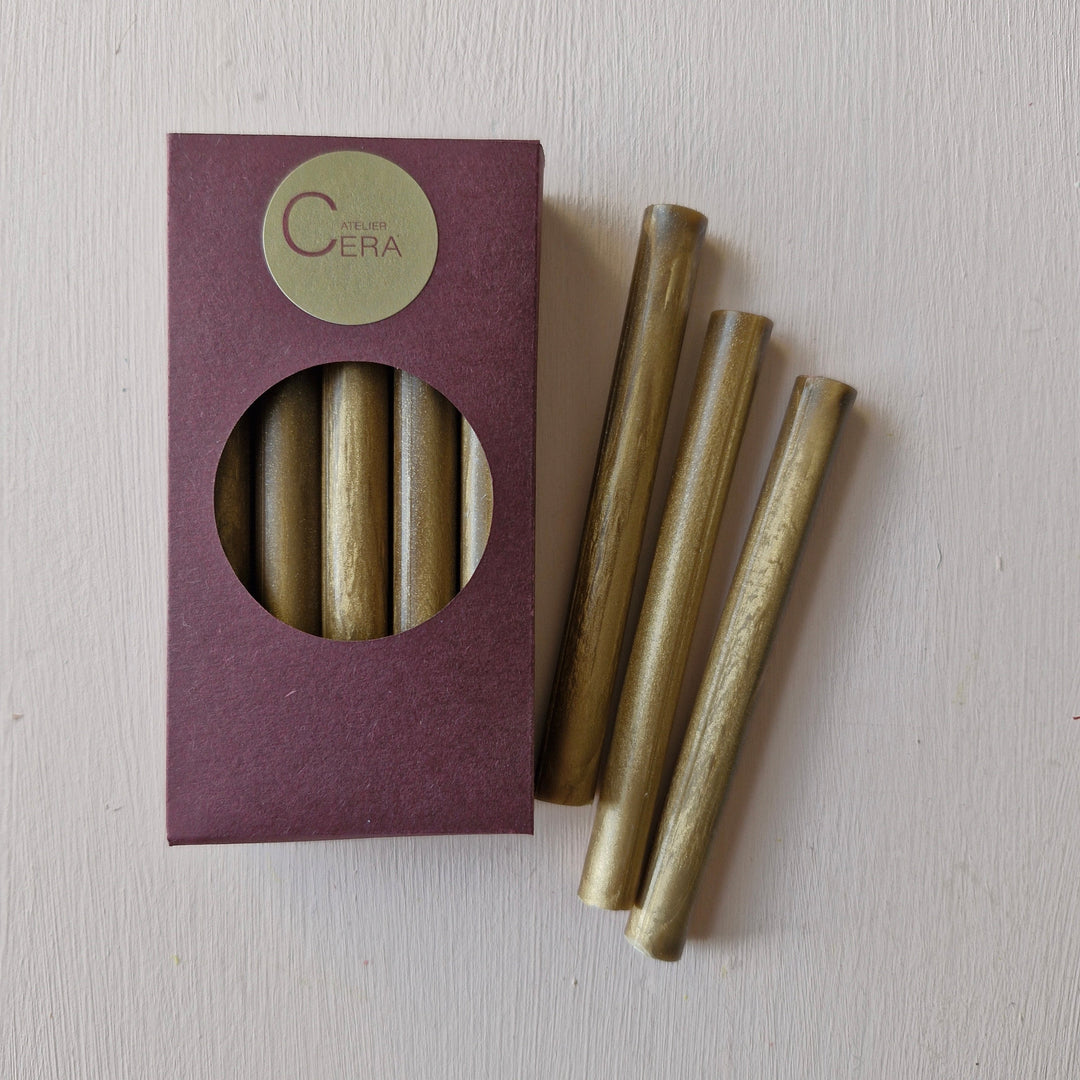 10 Pack of 11mm Sealing Wax - Knightsbridge Gold