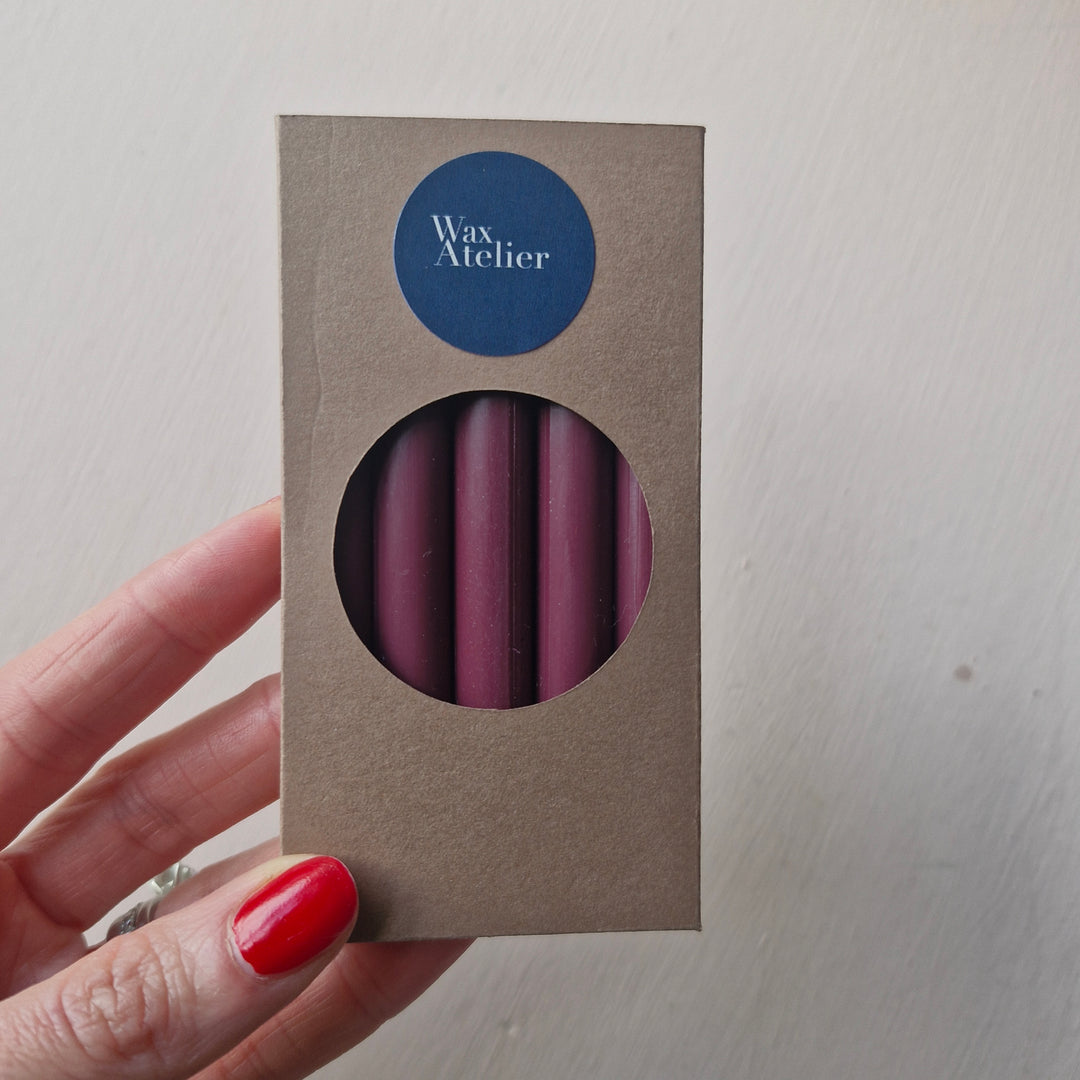 Burgundy : Box of 5 : 11mm Wax Sticks