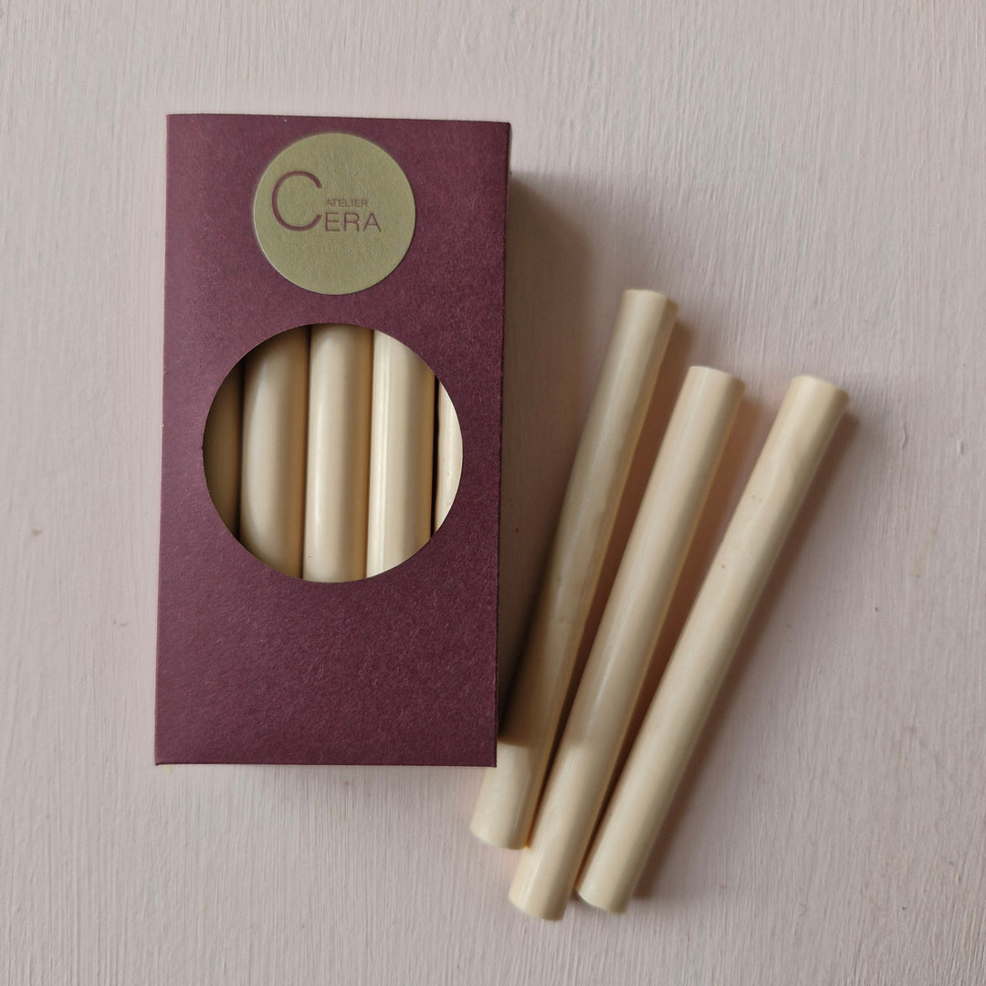 Pack of 10 , 11mm Sealing Wax Sticks - Soft Peach