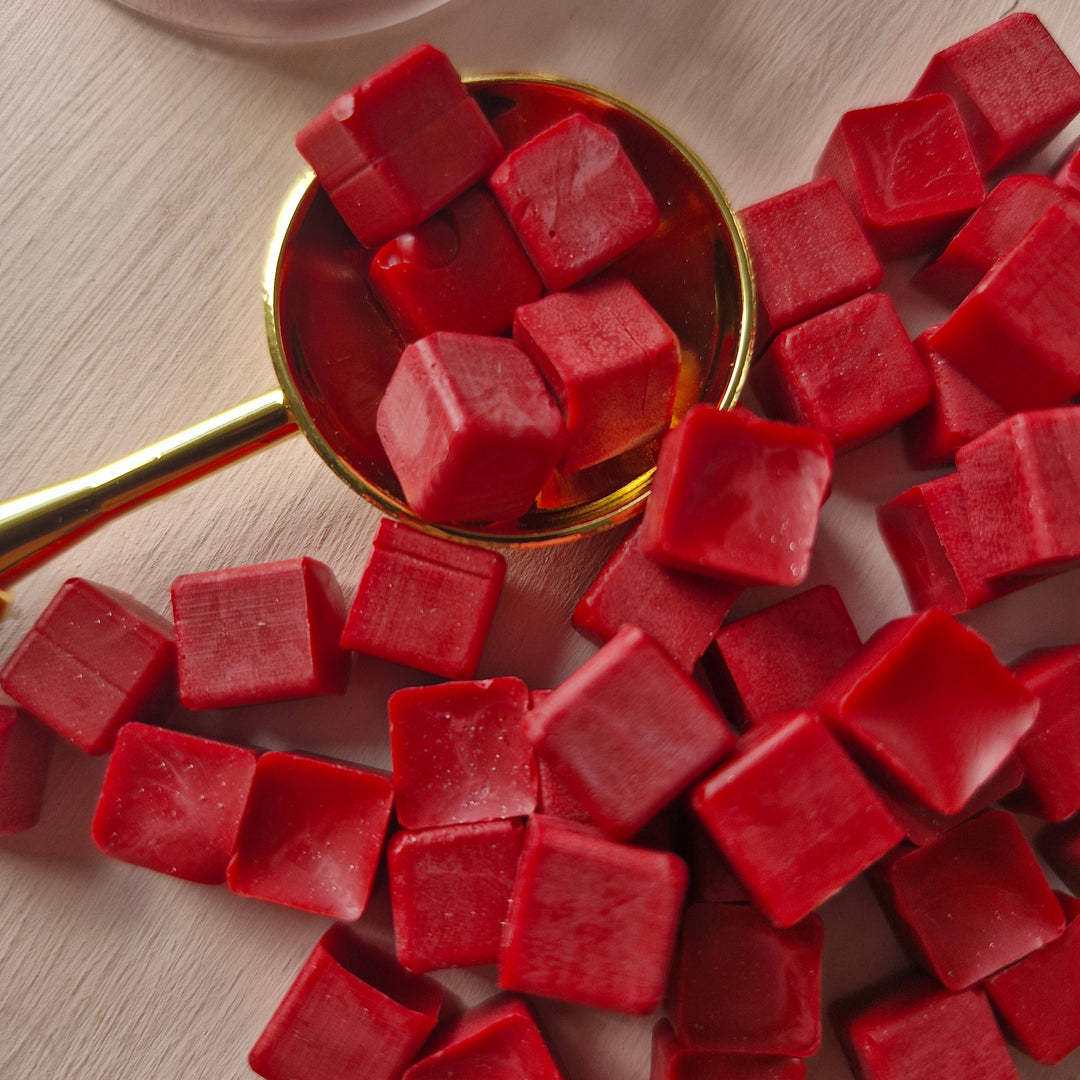 Sealing Wax Beads - Red Galaxy