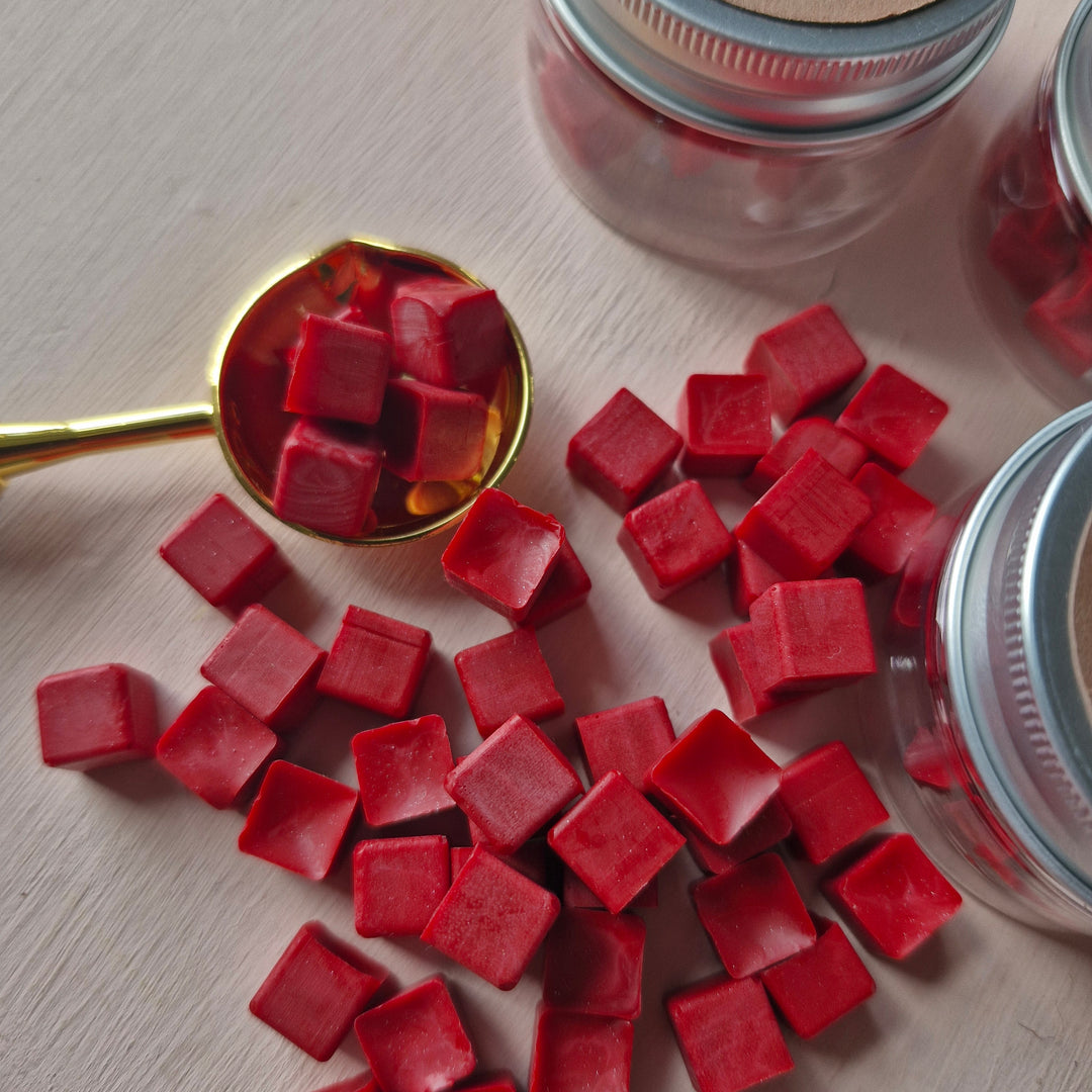 Sealing Wax Beads - Red Galaxy