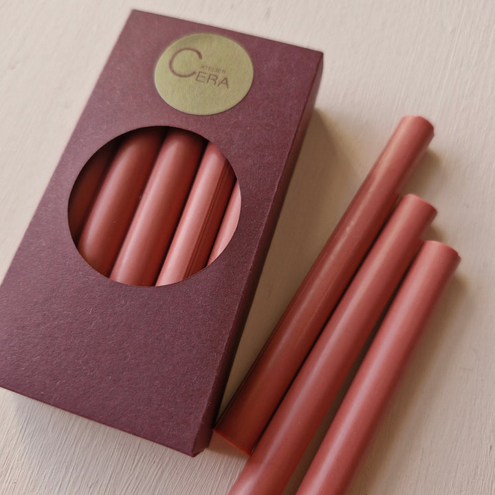 10 Pack of 11mm Sealing Wax - Antique Pink