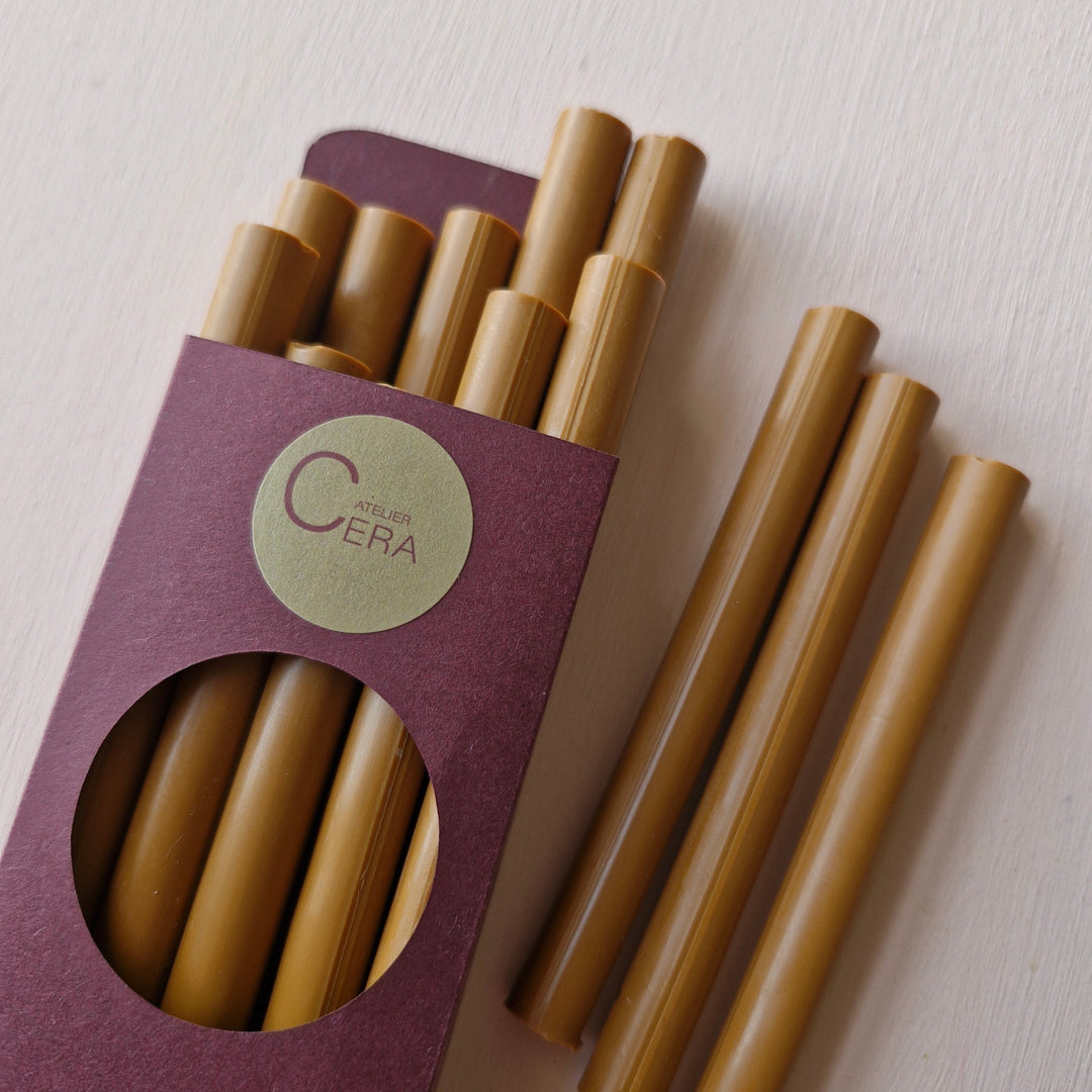 10 Pack of 11mm Sealing Wax -  Toffee