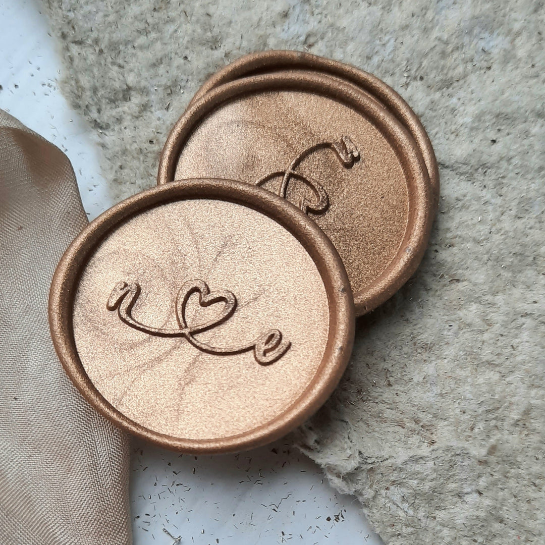 'Heart' Monogram - Wax Seals