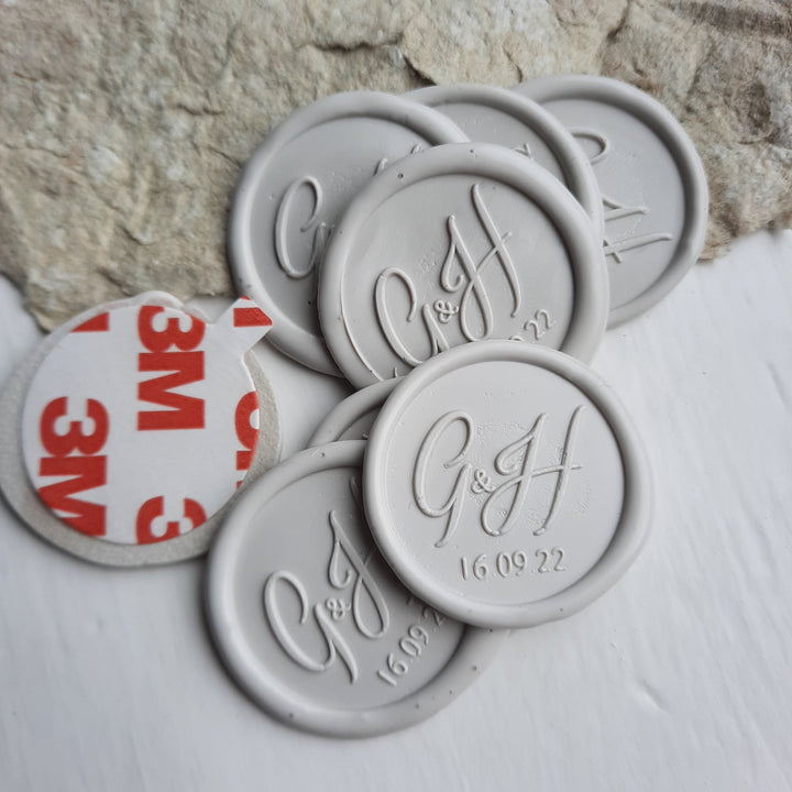 'Olivia' Monogram- Wax Seals - THE LITTLE BLUE BRUSH  